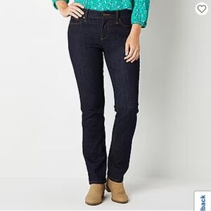 ST. JOHN'S BAY Secretly Slender Straight Leg Slimming 16